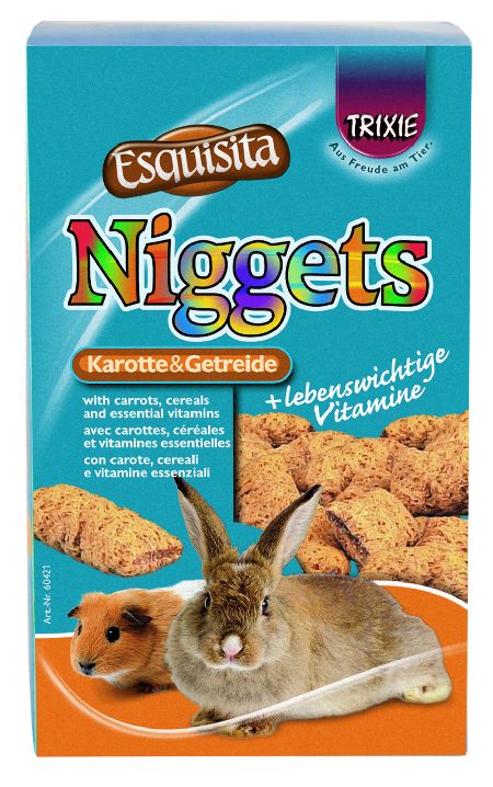 Šifra: 60421
Happy treats "niggets", posl. sa sargarepom za glodare 80 g