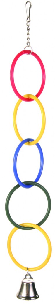 Šifra: 5235
Olimpijski krugovi sa zvonom i lancem 5x 4.5 cm